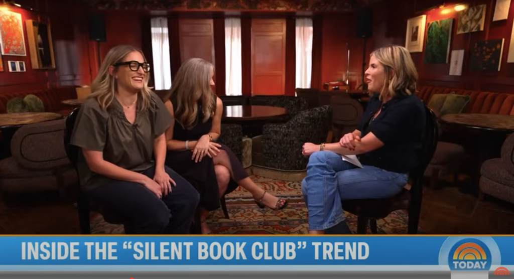 Kicking off the Global Readathon on the TODAY Show with Jenna!