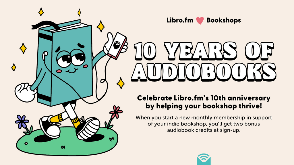 Libro.fm 10th Anniversary Giveaway!