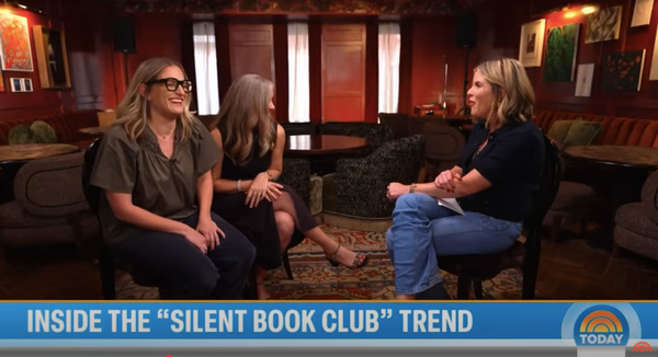 Kicking off the Global Readathon on the TODAY Show with Jenna!